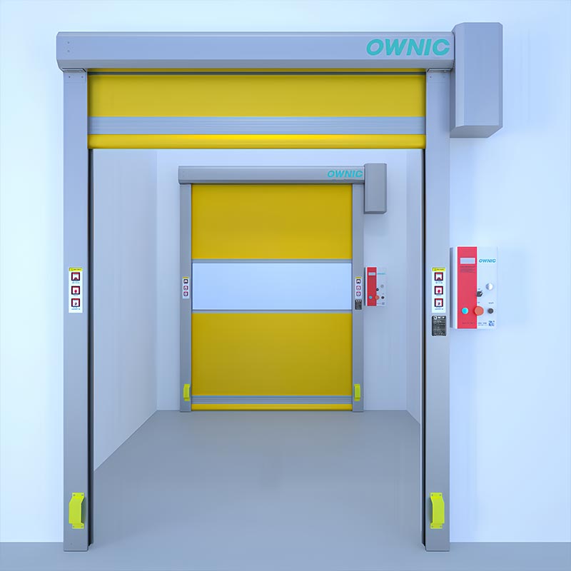 Porte rapide industrielle